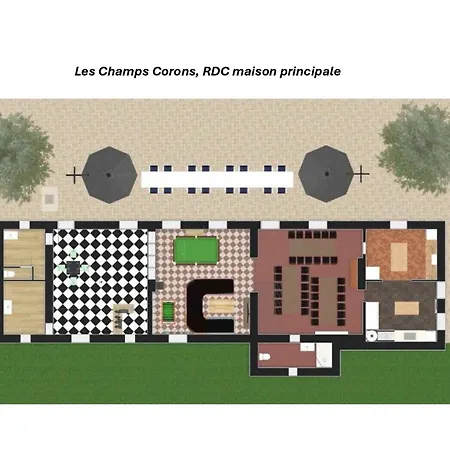 Crazy Champs Corons 61 - Interior Heated Pool - 2h From Paris - 30p * Neuilly-sur-Eure