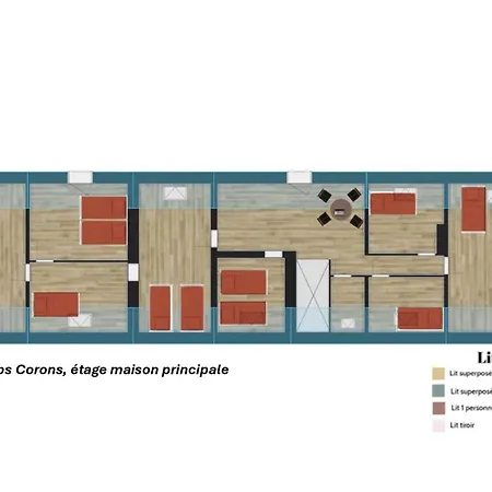 Willa Crazy Champs Corons 61 - Interior Heated Pool - 2h From Paris - 30p *
