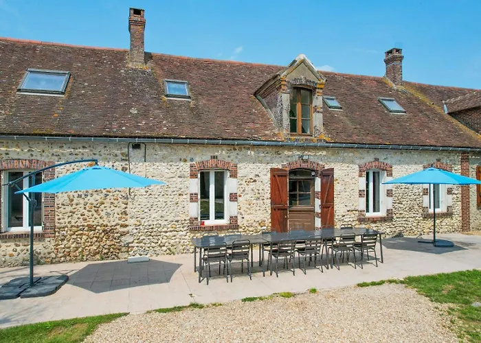 Crazy Champs Corons 61 - Interior Heated Pool - 2h From Paris - 30p