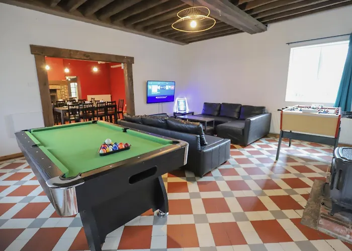 Crazy Champs Corons 61 - Interior Heated Pool - 2h From Paris - 30p Les Menus