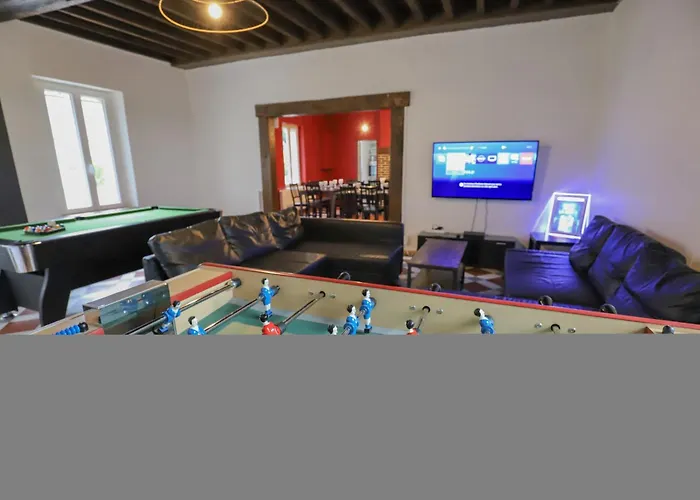 Crazy Champs Corons 61 - Interior Heated Pool - 2h From Paris - 30p *