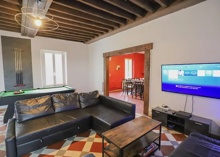 Crazy Champs Corons 61 - Interior Heated Pool - 2h From Paris - 30p *