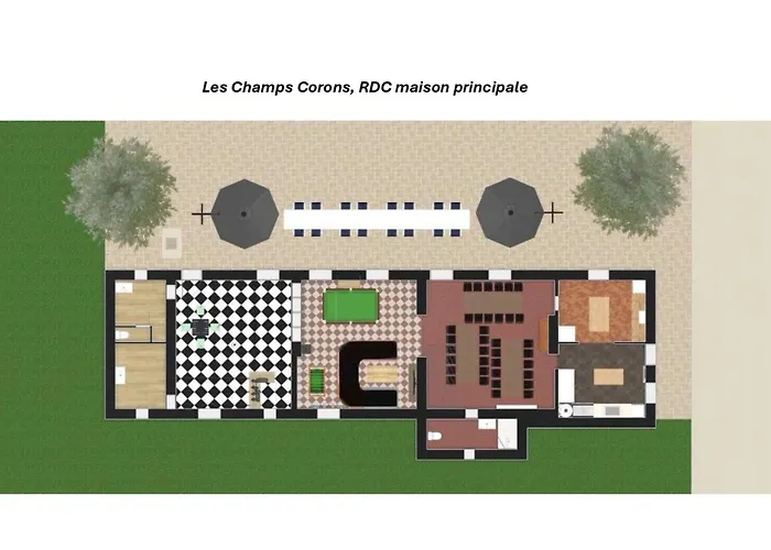 Crazy Champs Corons 61 - Interior Heated Pool - 2h From Paris - 30p * Les Menus