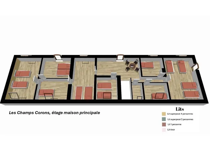 Crazy Champs Corons 61 - Interior Heated Pool - 2h From Paris - 30p Villa